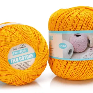 Filo cotone ARANCIONE 50g/150m