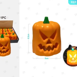HALLOWEEN lampada zucca  6,5x5cm