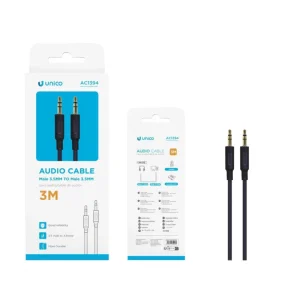 UNICO audio cable 3000MM BLACK AC1394
