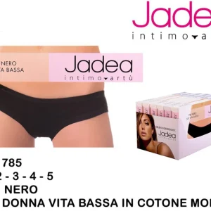 JADEA slip vita bassa nero 785