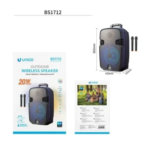 UNICO ALTAOPARLANTE Bluetooth  BS1712
