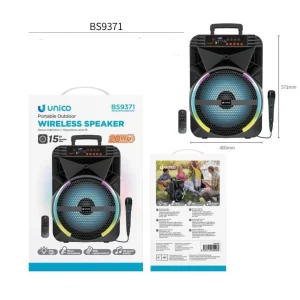 UNICO ALTAOPARLANTE  Bluetooth 20W  BS9371