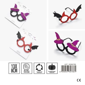 Halloween Melissa occhiali 13x8cm ME882786