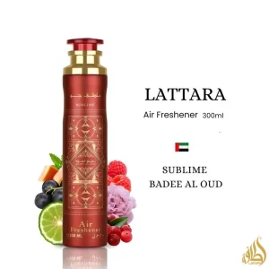 AIR freshener lattaia 300ml SUBLIME BADEE AL OUD
