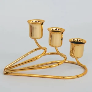 porta candela metallo 15xH11cm