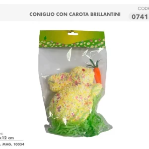 PASQUA coniglio con corata brillantini