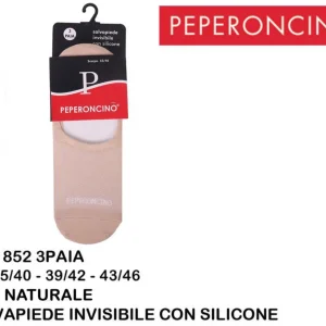 PEPERONCINO salvapiede invisibile con silicone 852 3paia