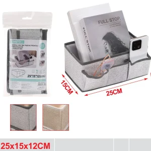 Borsa con tre tasche frontali 25x15x12cm