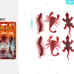 HALLOWEEN decorazioni spooky animal 6pz