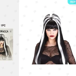HALLOWEEN parrucca corta da vampiro per donna 160g