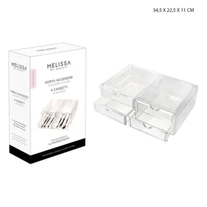 MELISSA porta accessori 4cassetti
