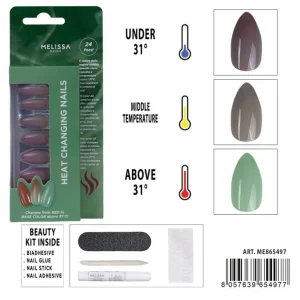 MELLISA unghe finte termiche 24pz