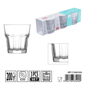 DC CASA bicchiere Roma 200cc 3pz