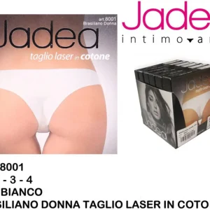 JADEA brasiliano taglio laser cotone bianco art.8001